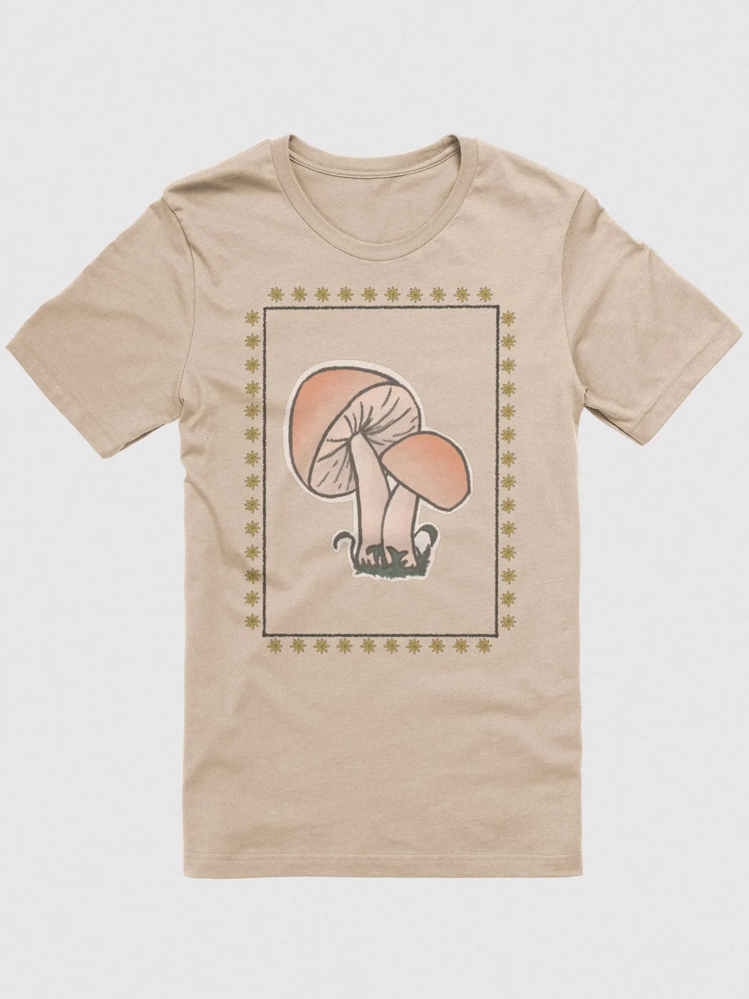 Mushroom T-shirt product image (5)