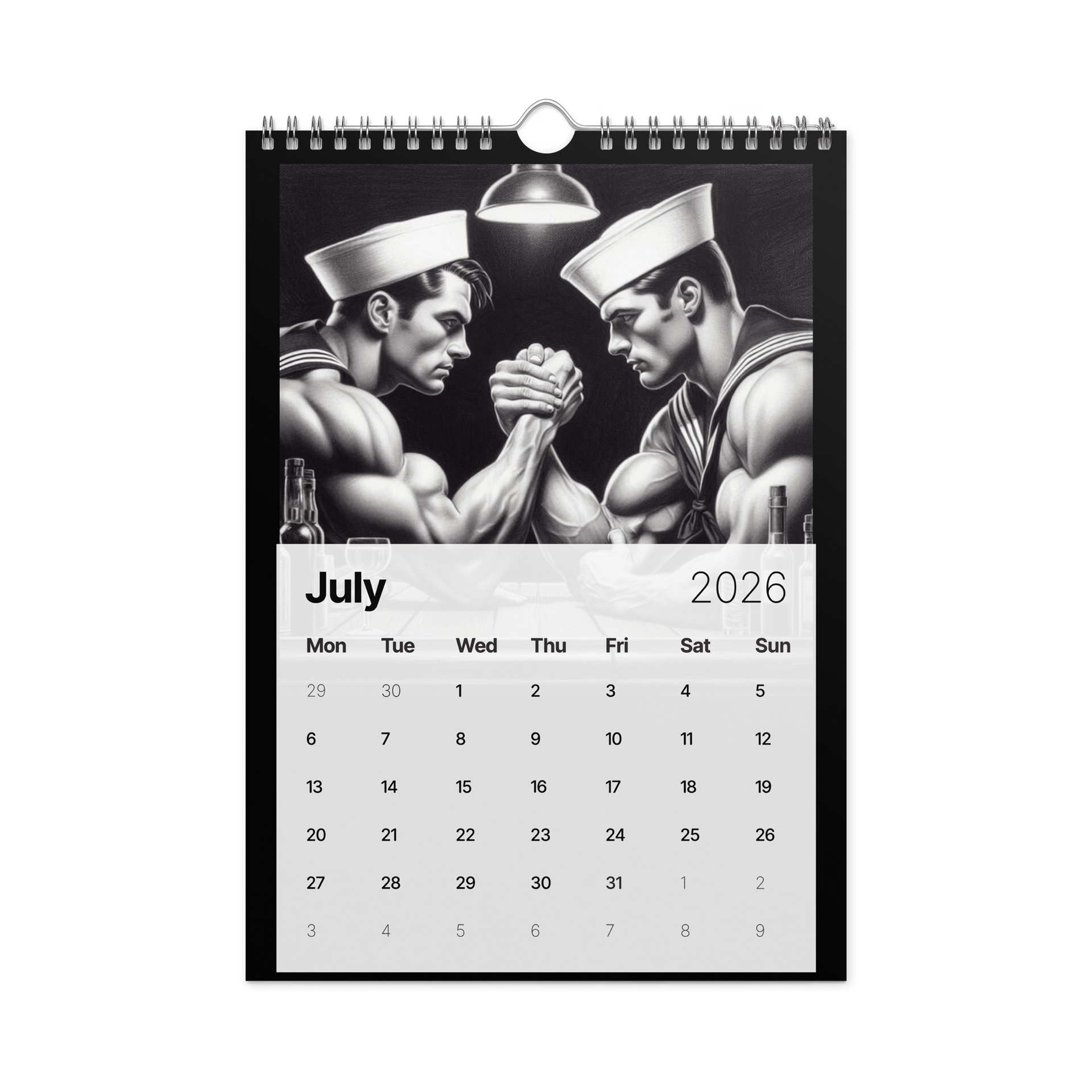 Daddy Days: 2026 Calendar of Leather, Lust & Legacy product image (7)