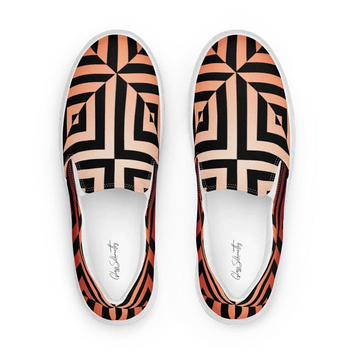 Golden Hour Illusion Men's Slip-On Shoes product image (1)