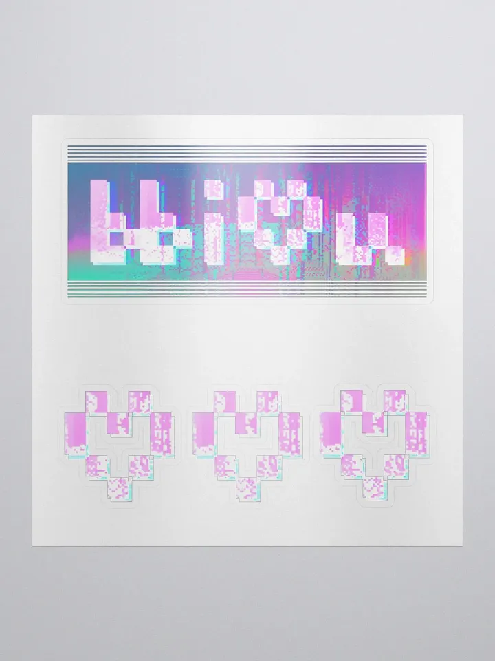 Beep Boop, I Love You Sticker Sheet product image (1)