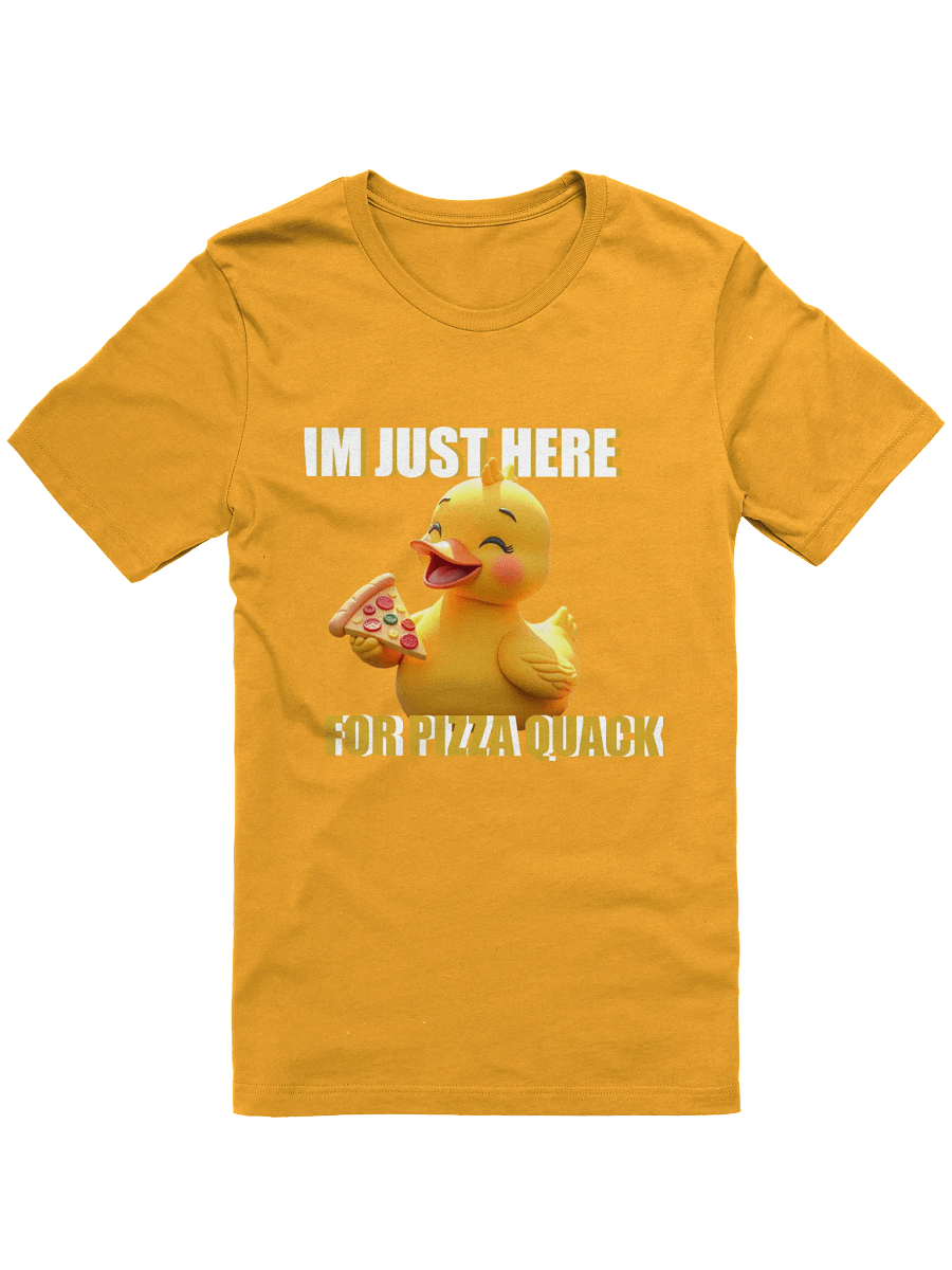 Cheerful Quack Pizza Tee product image (1)