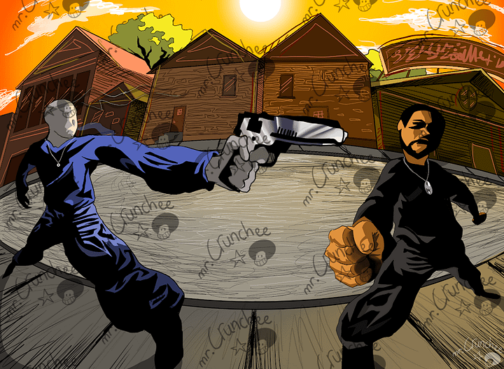 'The Face Off' Print product image (1)