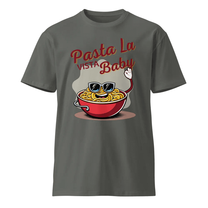 Pasta La Vista Baby Cartoon T-Shirt product image (1)