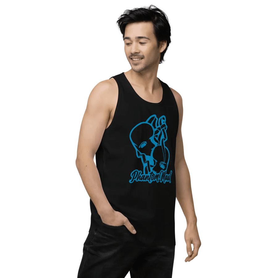 Bright Blue Logo Tank Top product image (3)