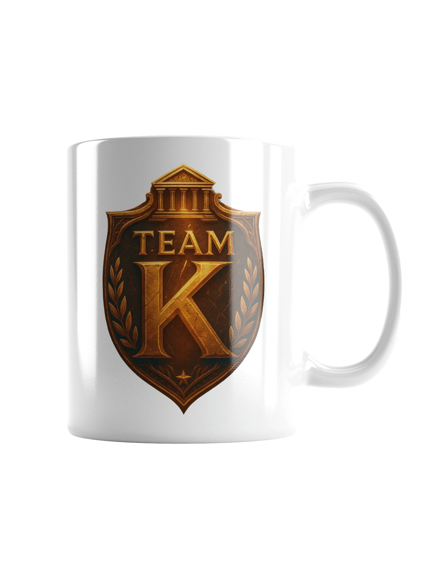 Team K V-5 White Mug product image (2)