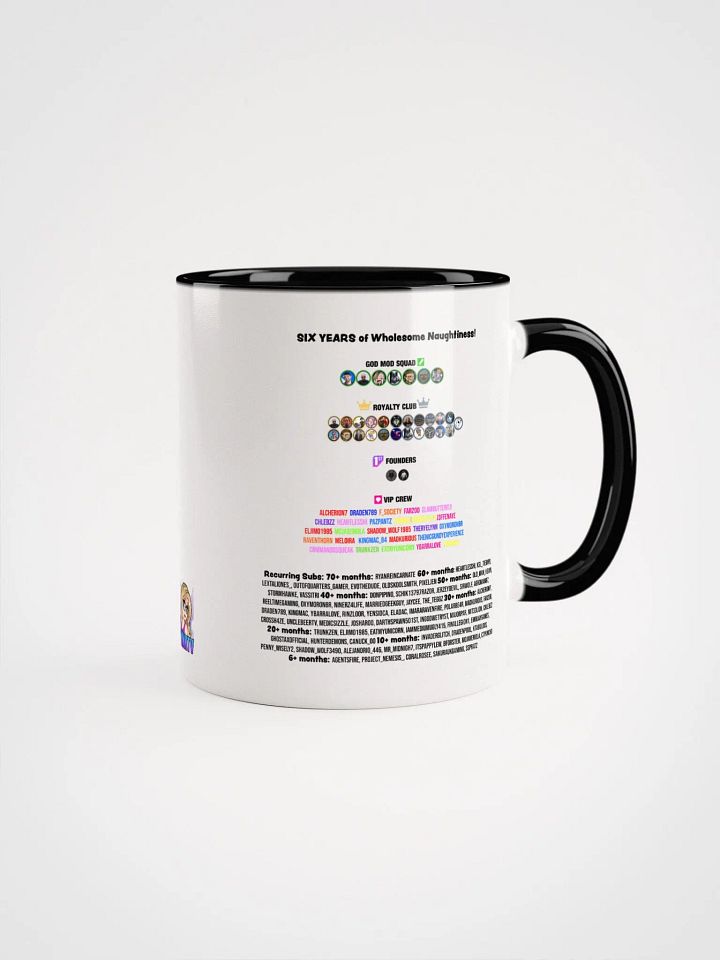 6 YEAR COMMEMORATIVE MUG! product image (2)
