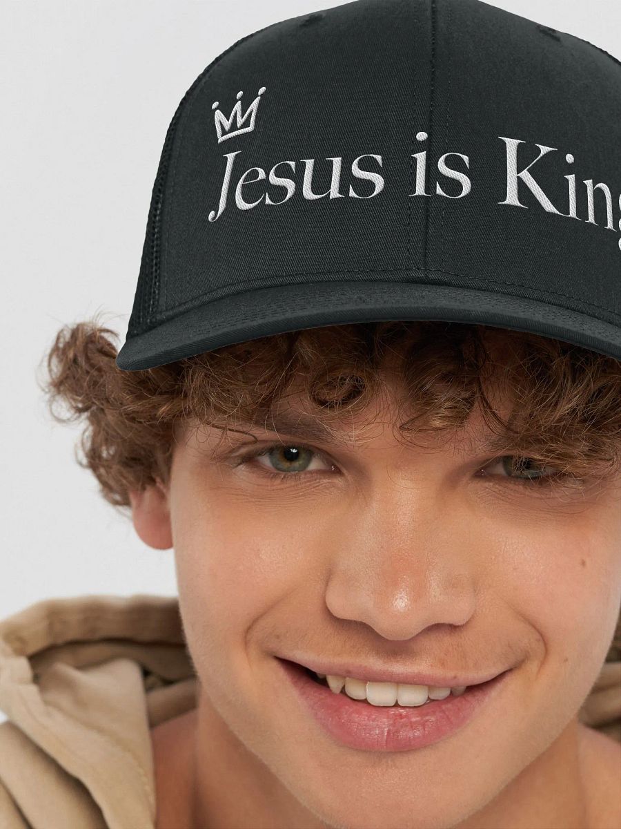Jesus is King Trucker Hat product image (48)