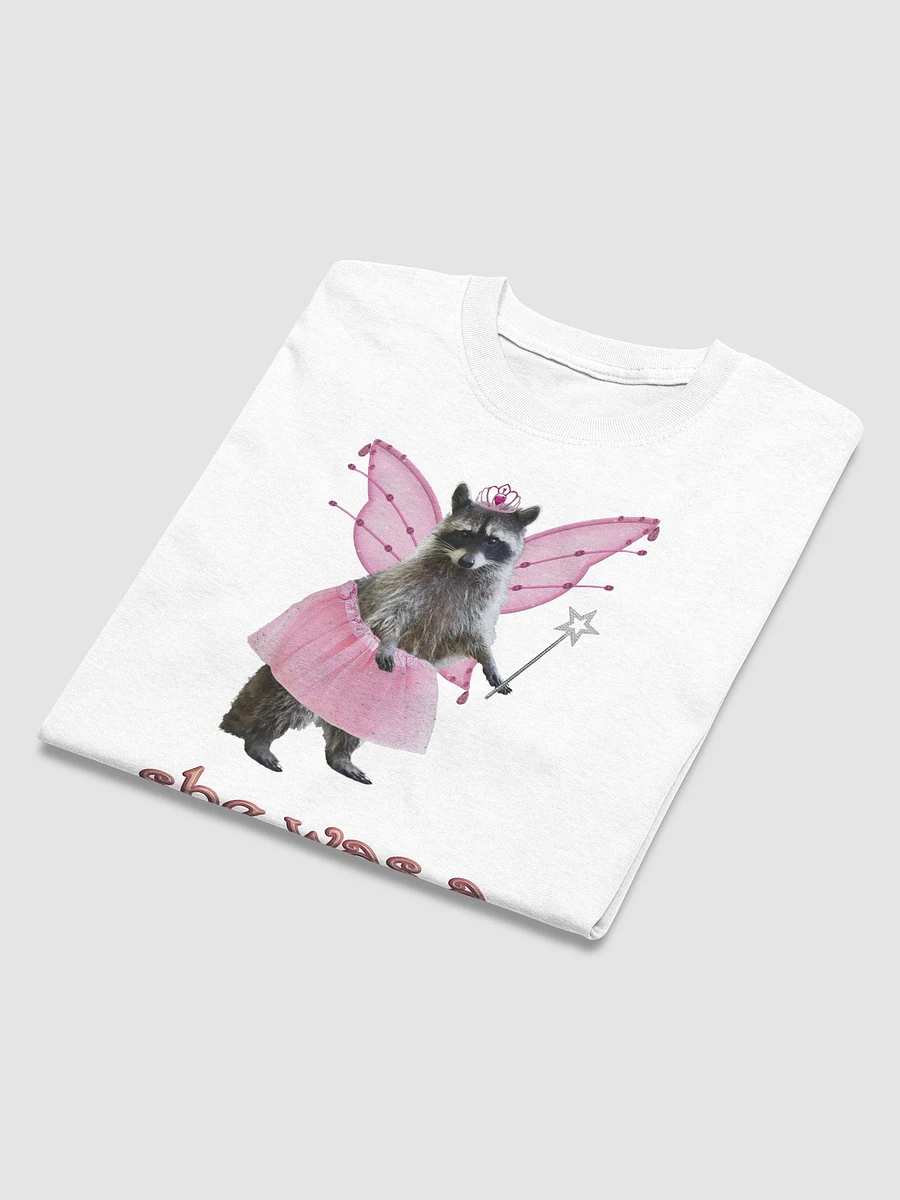 She was a fairy - raccoon T-shirt product image (4)