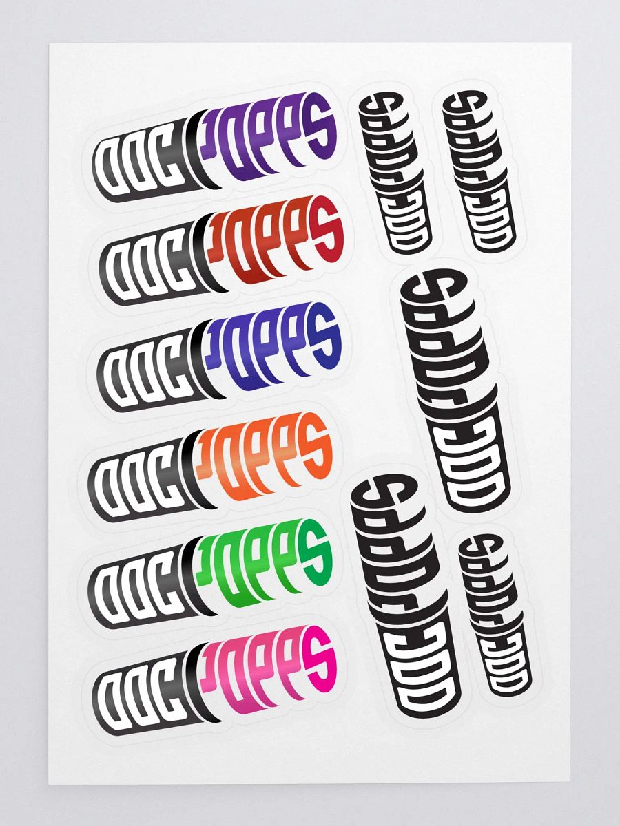 Doc Popp Sticker Sheet product image (3)