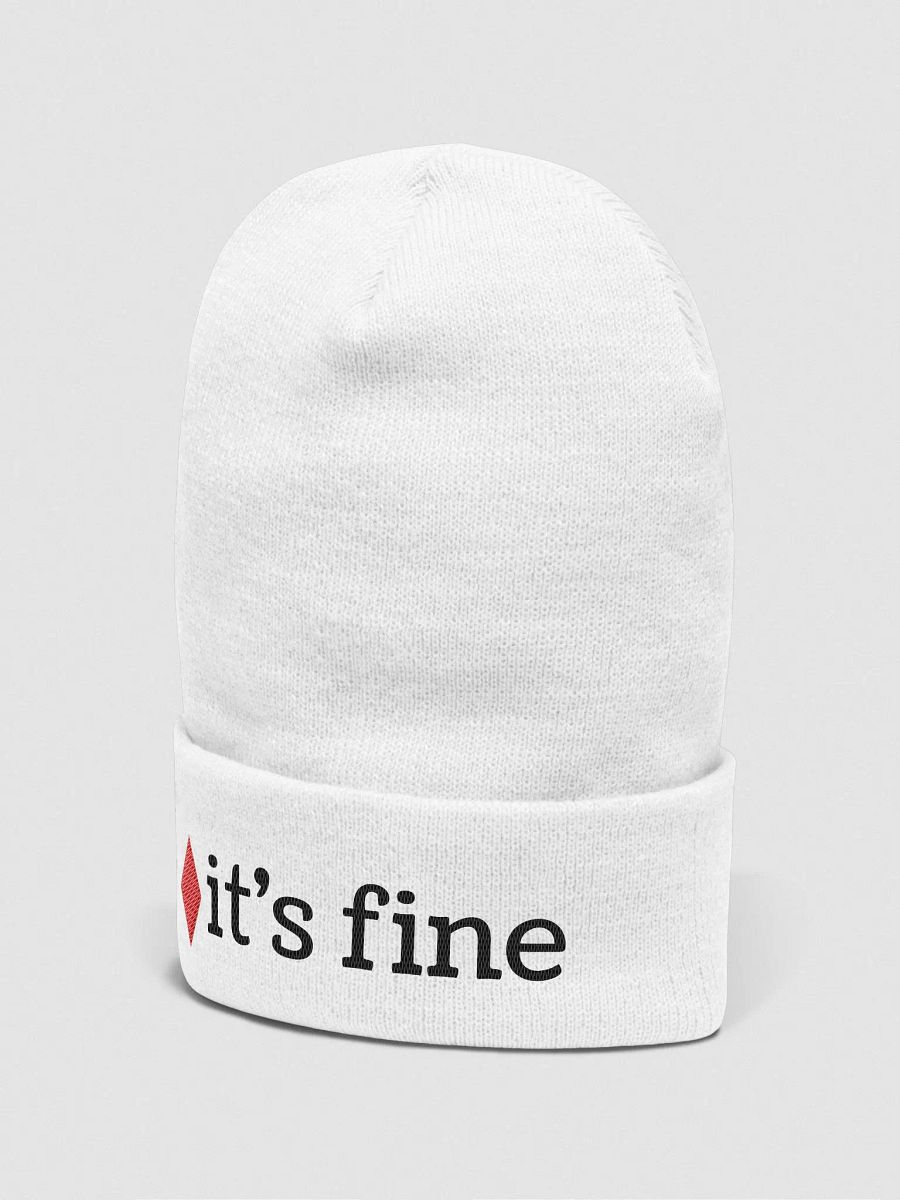 It's Fine Red Plumbob Beanie product image (2)