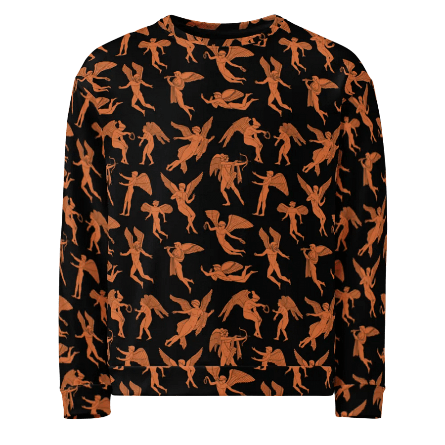 Erotes - red figure unisex recycled sweater product image (2)