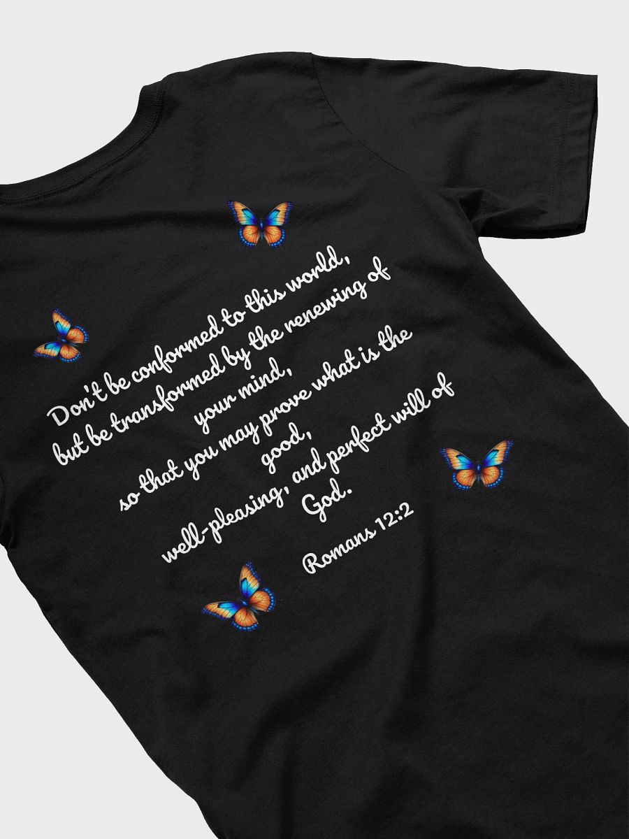 Transformed Butterfly T-Shirt (Black) product image (4)