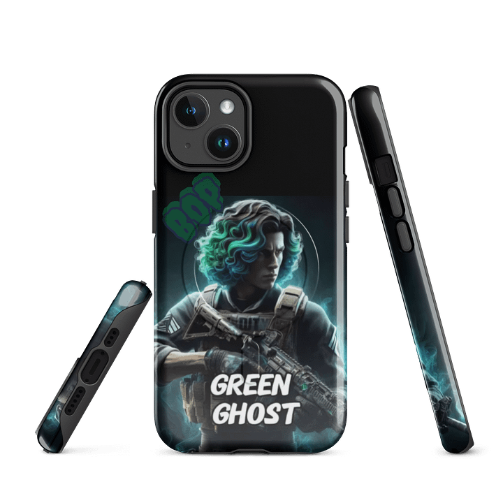 Green Ghost Tactical iPhone® Tough Case product image (1)