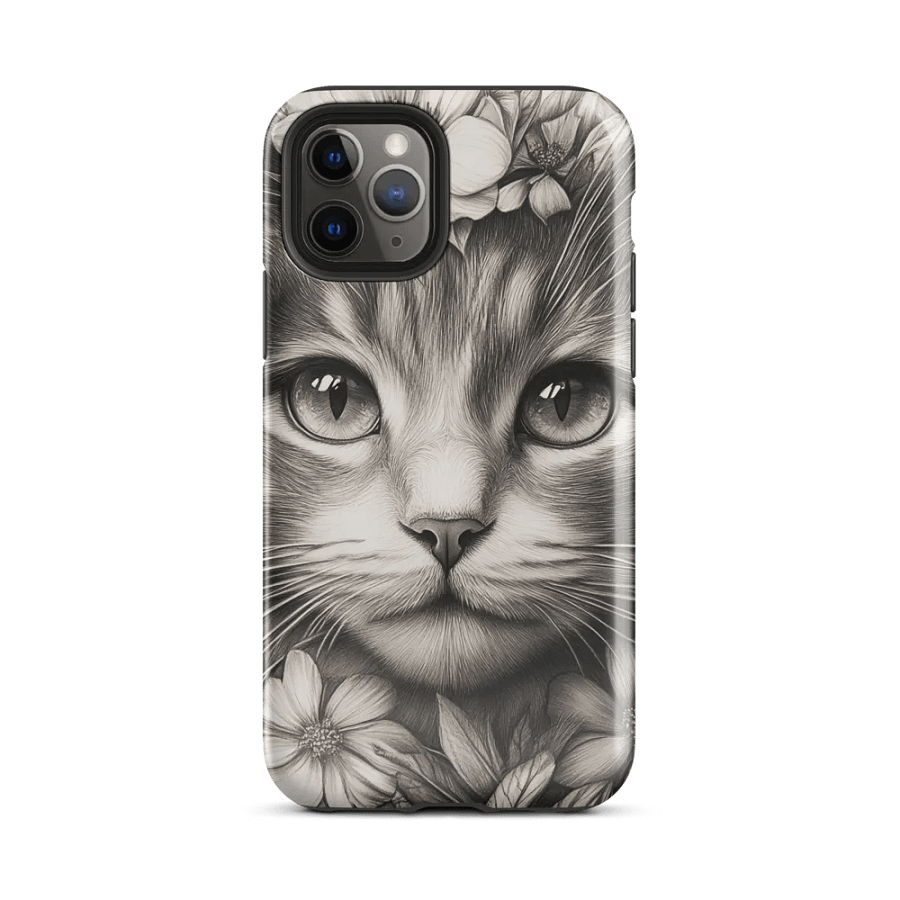 Floral Feline iPhone® Tough Case product image (25)