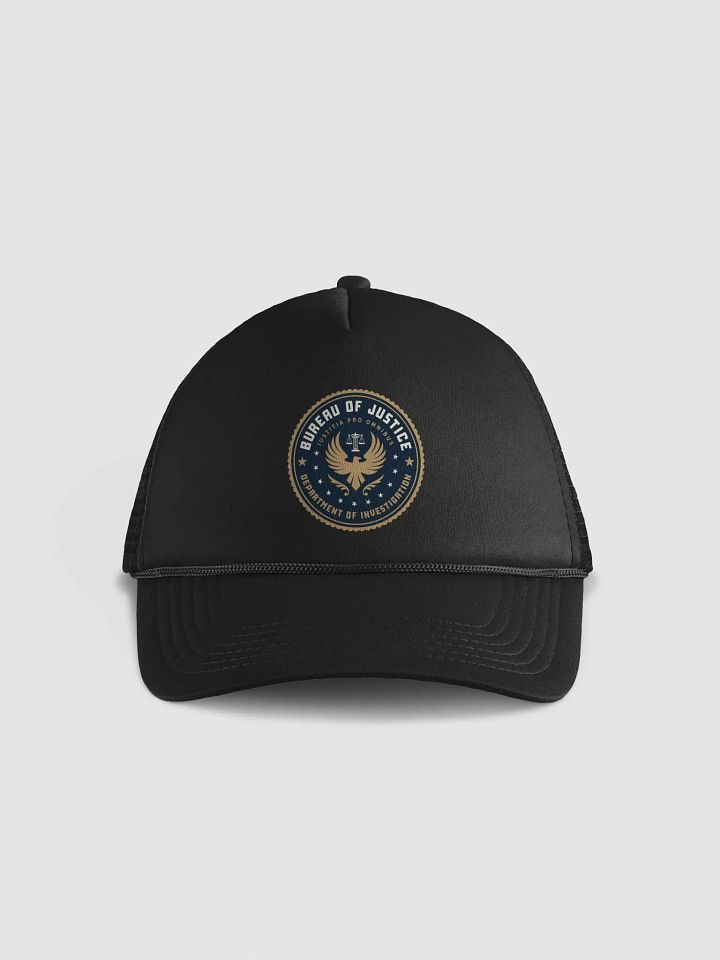 Bureau of Justice - Foam Trucker Hat product image (1)