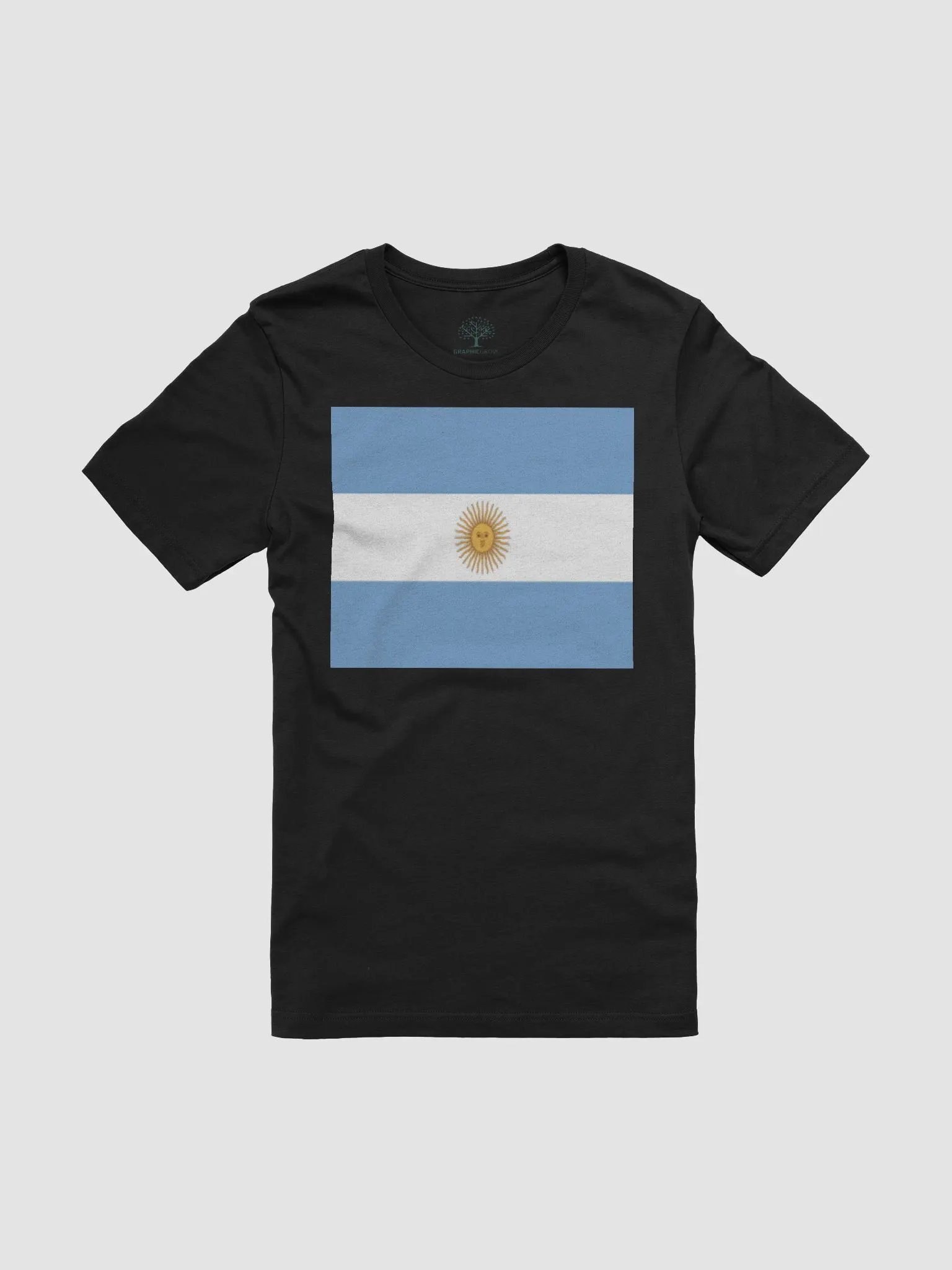 Exclusive Argentina Flag Unisex T-Shirt - Supersoft Design by Graphic Grove product image (3)