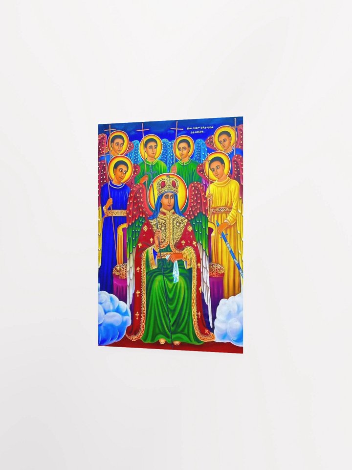Saint Michael the Archangel Poster – Christian Wall Art, Spiritual Protection Decor-Poster product image (2)
