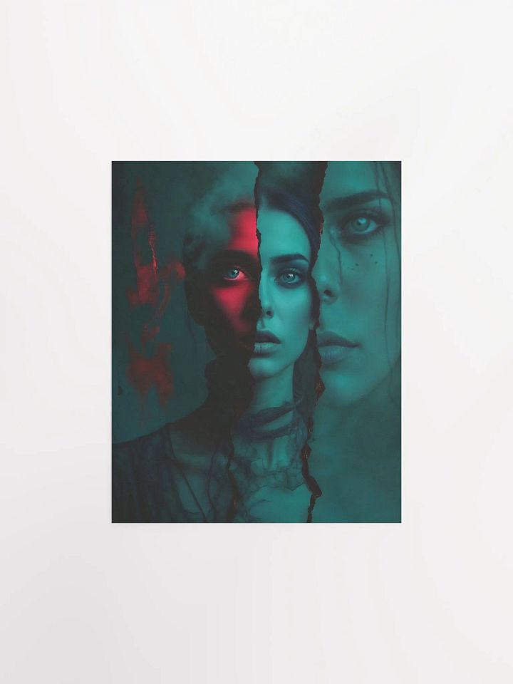 Fractured Reflections Matte Poster product image (2)