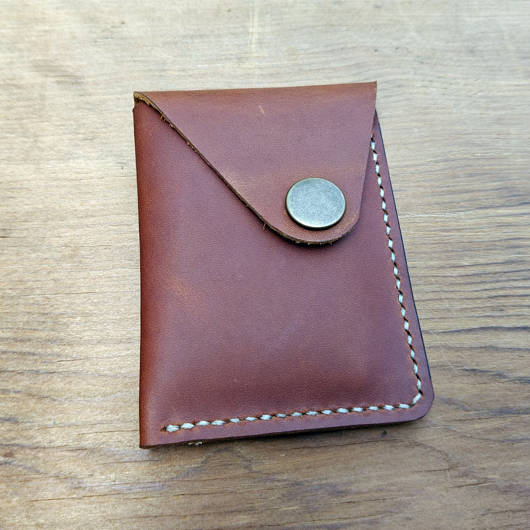 MEEBOY Handmade Slim Leather Business Card Holder, Minimalist Credit Card Wallet for Men and Women product image (6)