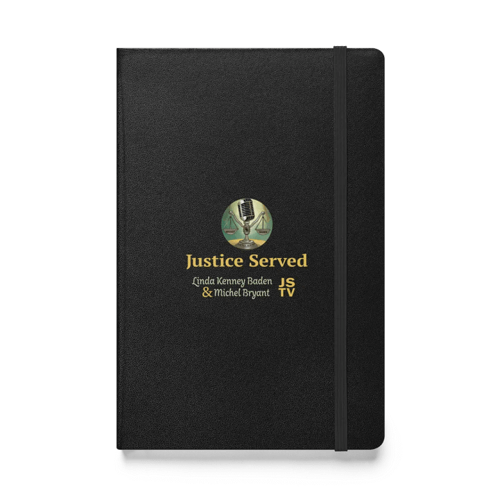 Justice Served TV Hardcover Notebook product image (1)