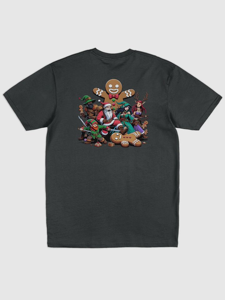 RPG Holiday T-Shirt – Adventurers vs Gingerbread Men product image (32)