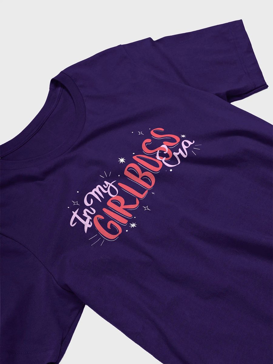 "In My Girlboss Era" Dark Color Unisex Tee (Dark Version) product image (18)