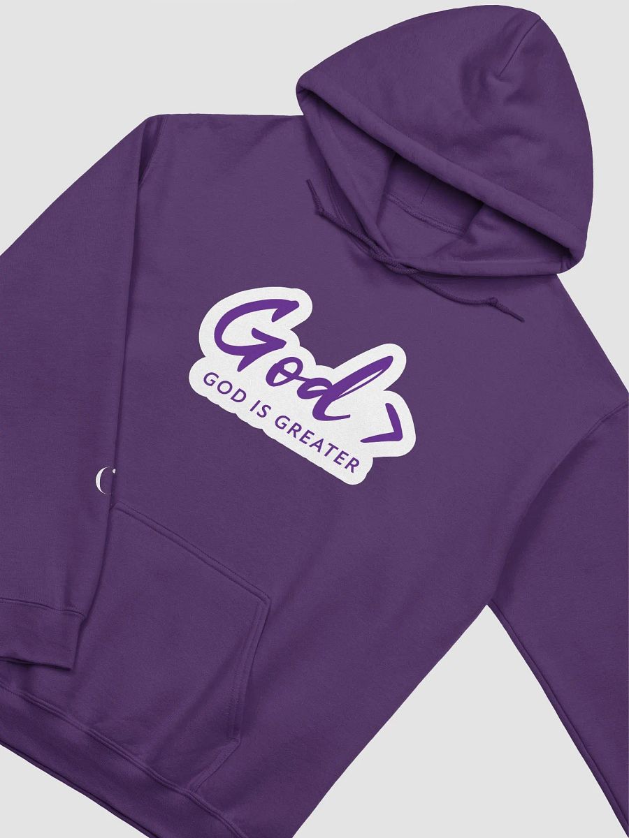 God > HOODIE - (PURPLE TEXT) product image (13)