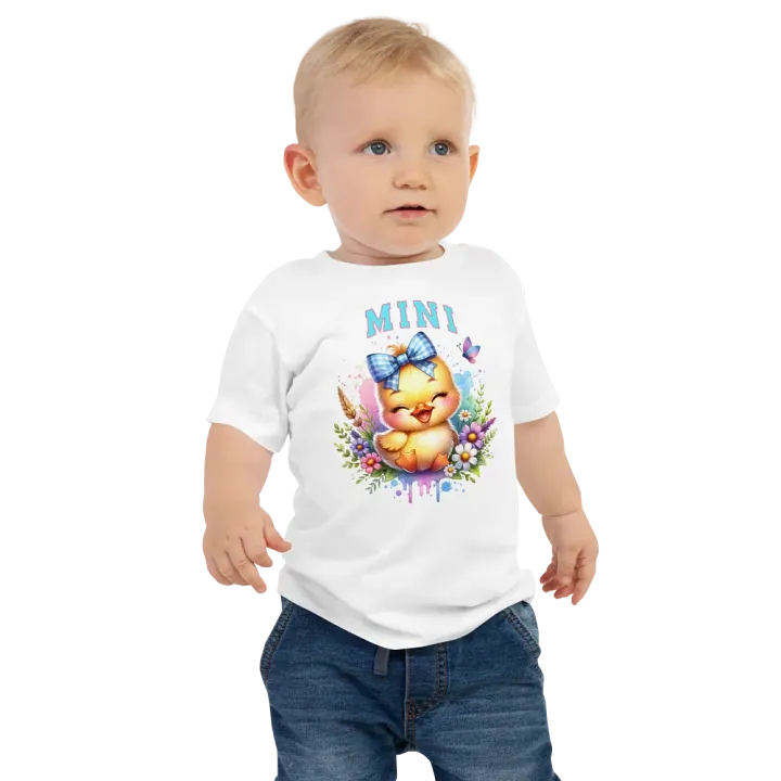 Whimsical Duckling Baby Tee product image (3)