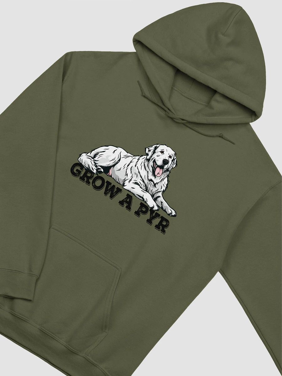 Grow a Pyr Hooded Sweatshirt of a Great Pyrenees | Funny Hoodie for Pyr Paw-rents product image (17)