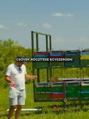 Rögzítem ideiglenesen a Csöveket! 💡 #méhészet #csövek #rögzítés #barkács #méhészkedés #tippek #ötletek #vágás #szerelés #praktikák #DIY #csináldmagad #méhekfejlesztése #precíziósméhészet #modernméhészet #méhekfejlődése #kaptárrendszer #méhészkedés #méhcsaláderőssége #méhtenyésztés #méhanyanevelés #méhészképzés