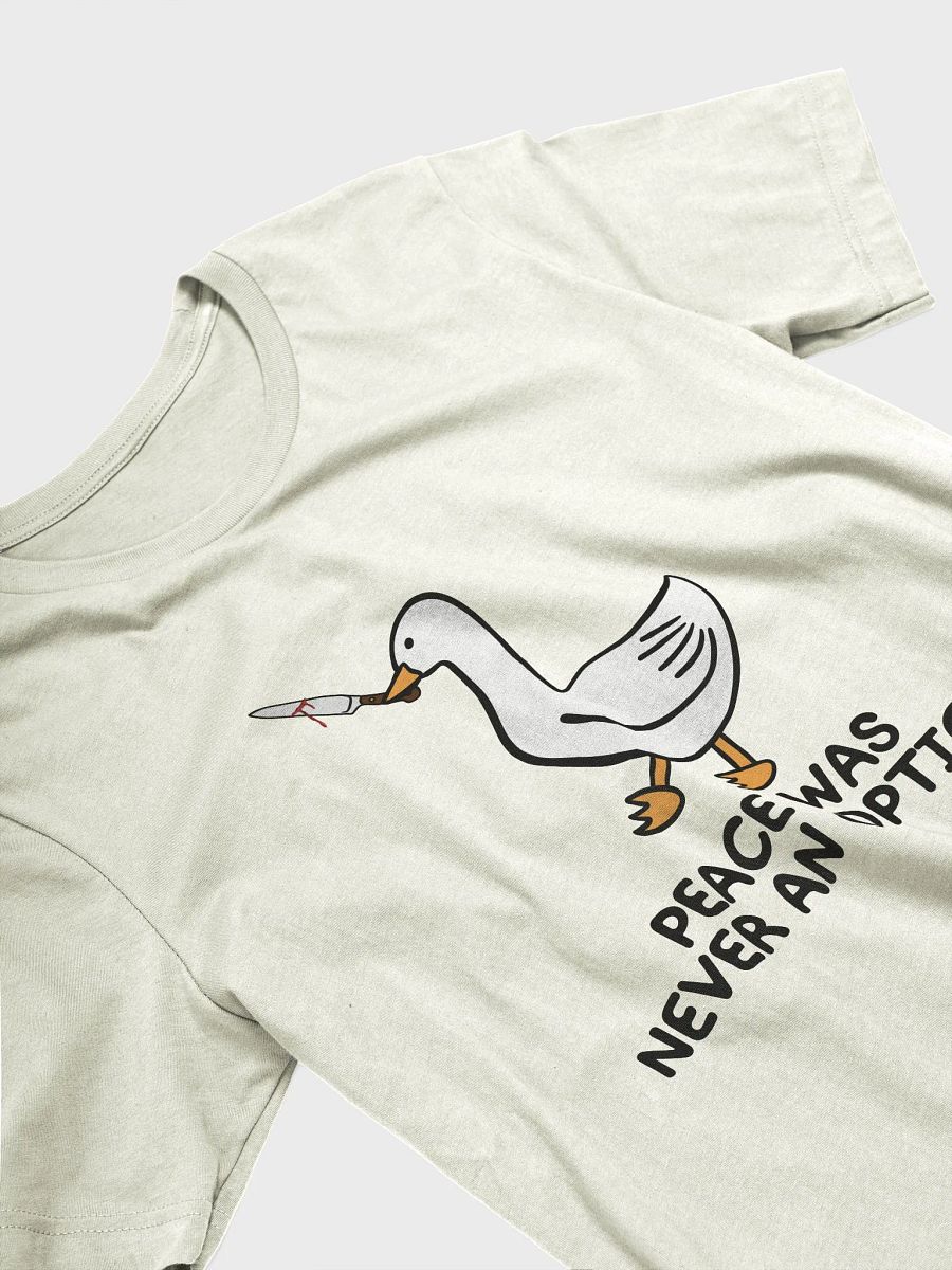 Quirky Goose Cartoon Knife T-Shirt product image (18)