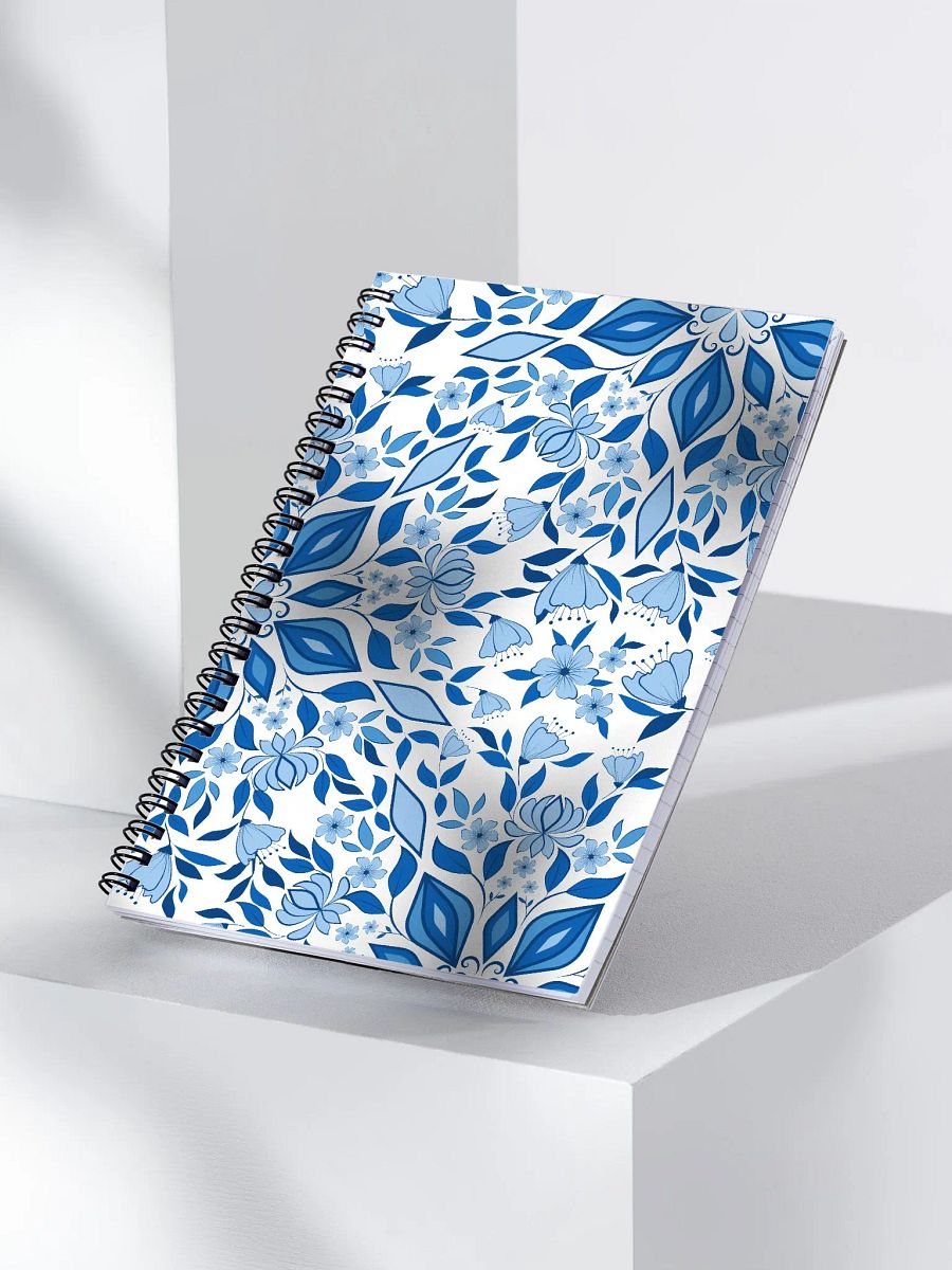 Blue Flower Kaleidoscope Notebook product image (3)