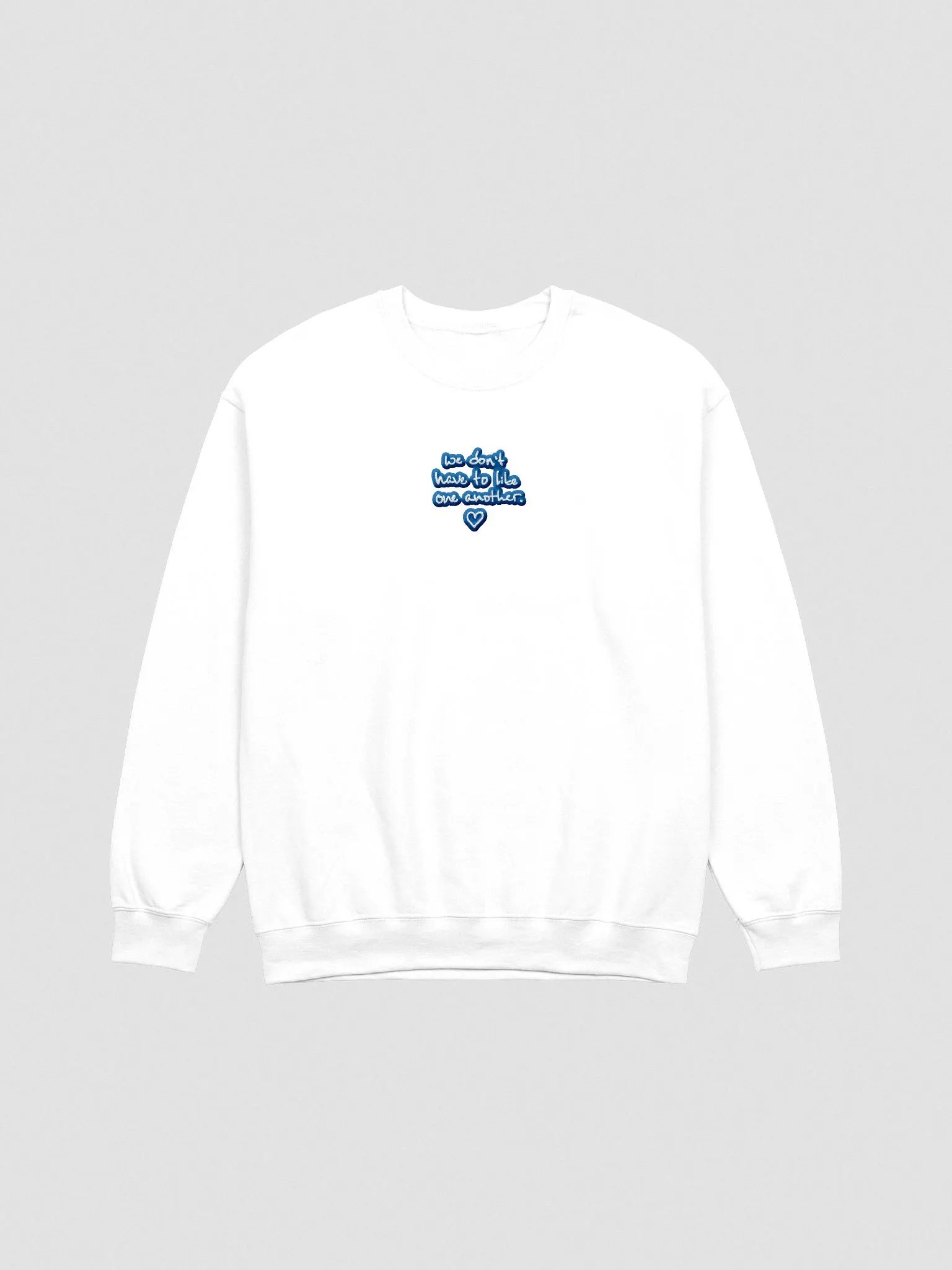 ONE ANOTHER (royal bubble design 2) embroidered crewneck product image (2)