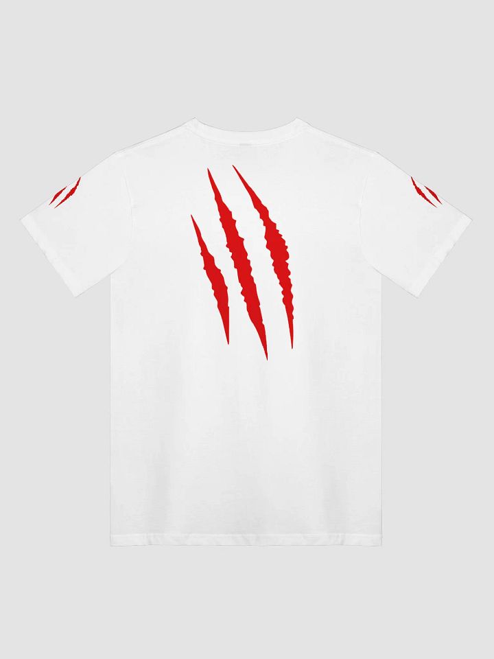 "Scratch Claws" (Red) AS Colour Unisex Premium T-Shirt product image (2)