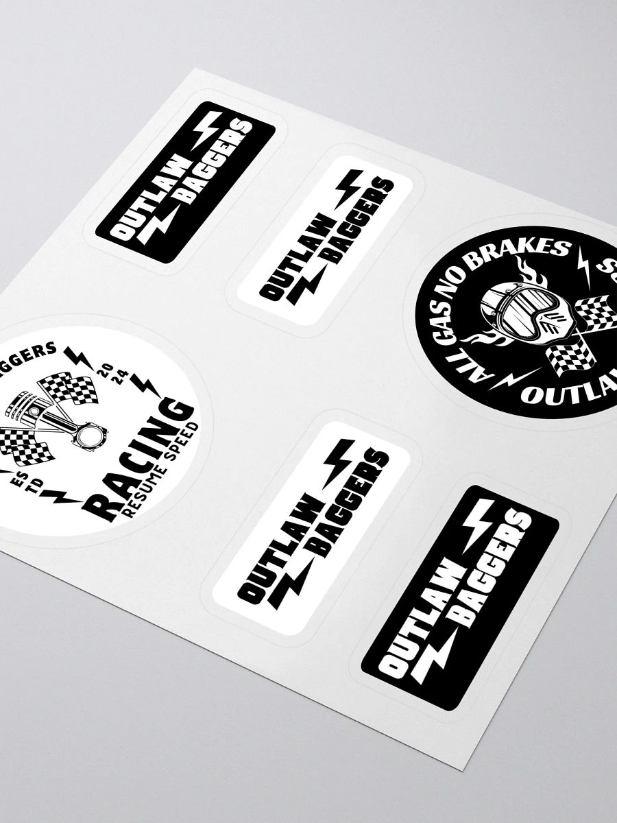 Outlaw Baggers Sticker Pack #2 product image (3)
