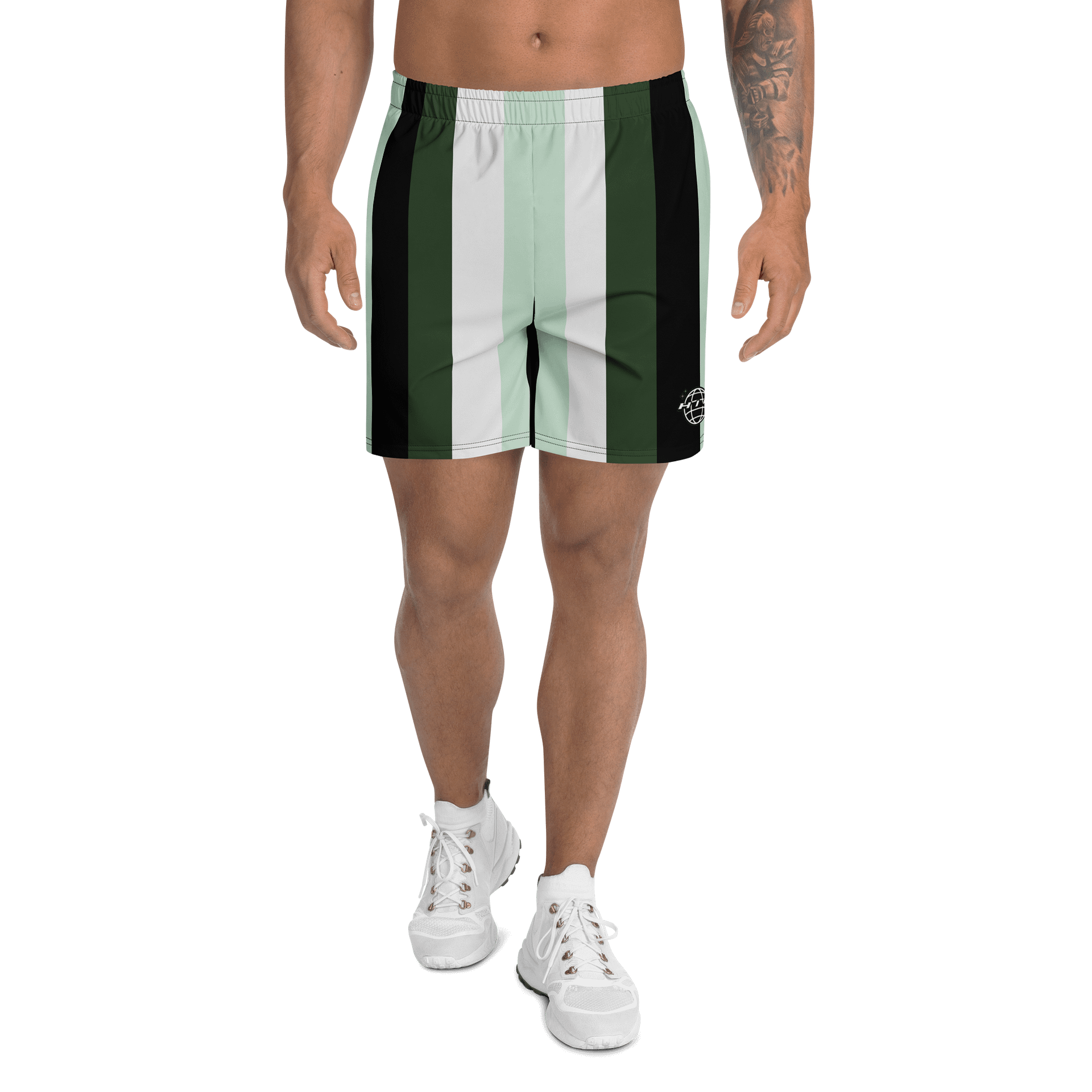HIM Vintage Style Swim Shorts Green product image (3)
