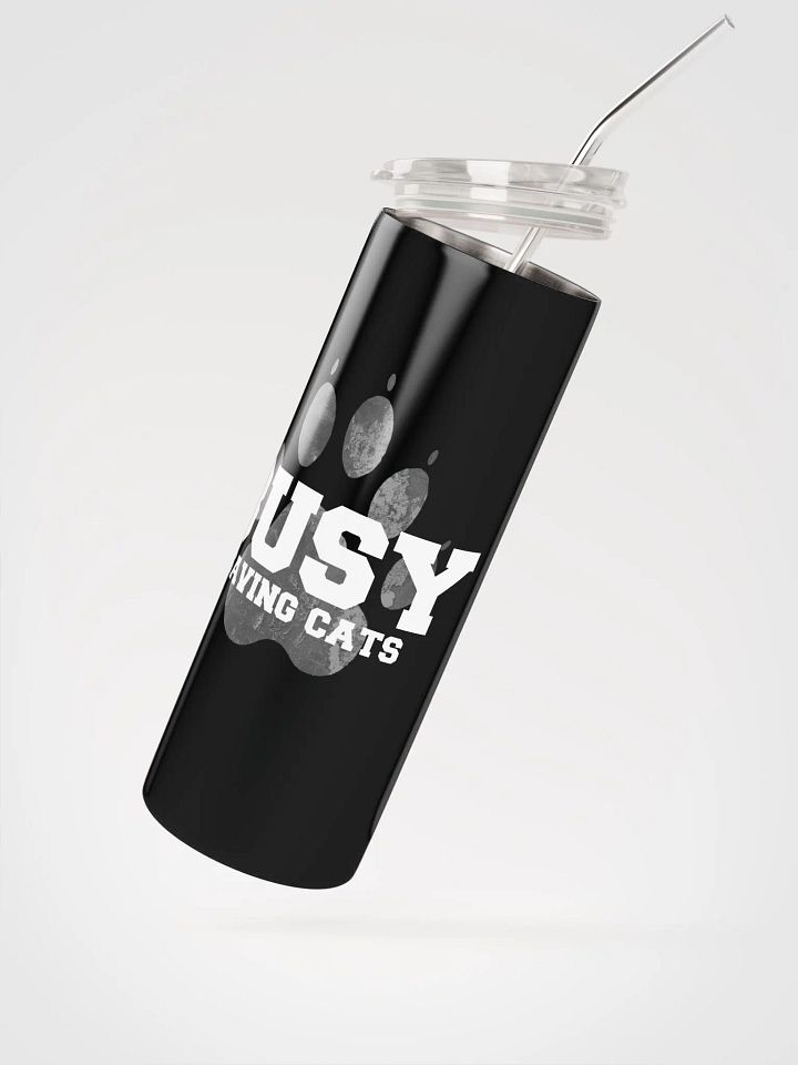 busy saving cats stainless steel cup product image (2)