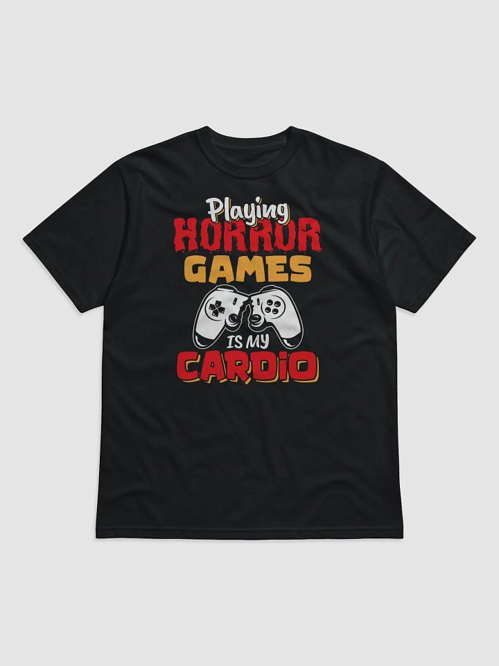 Women's Playing Horror Games Is My Cardio Tee product image (1)