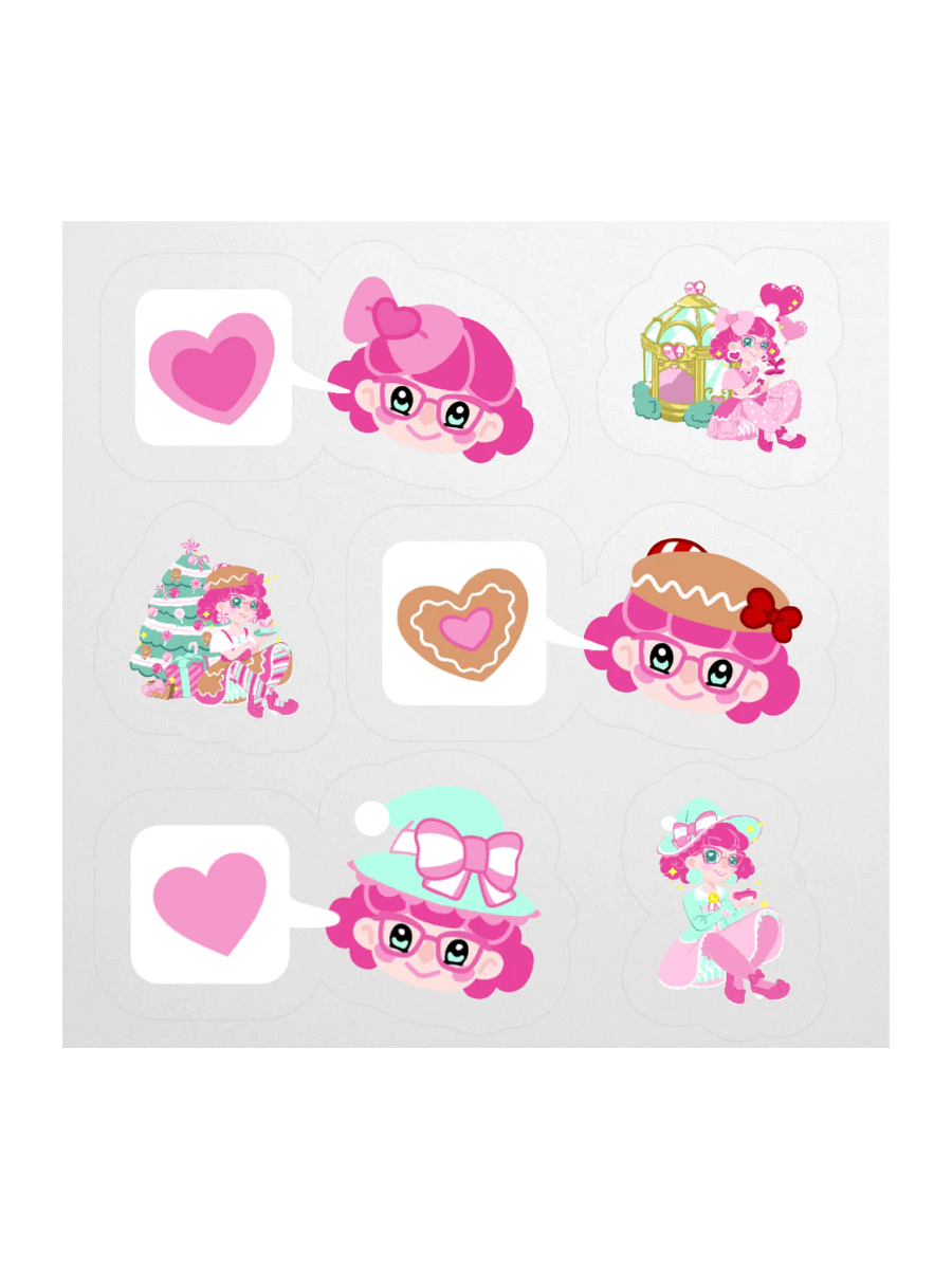 Chibi Fluff'isle Sticker Pack product image (1)