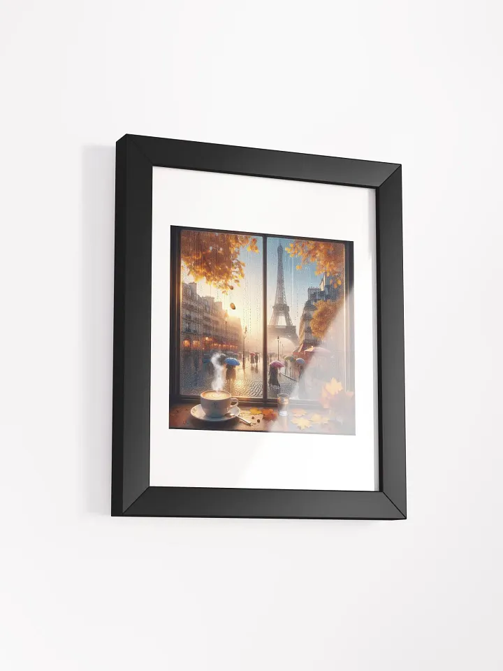 Autumn in Paris Matte Poster | Ai Design Paris city product image (3)