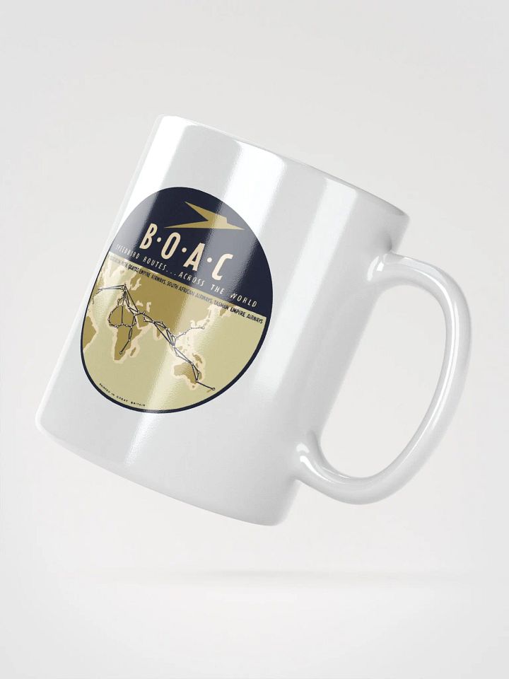 BOAC Speedbird Routes Across The World - Mug product image (6)