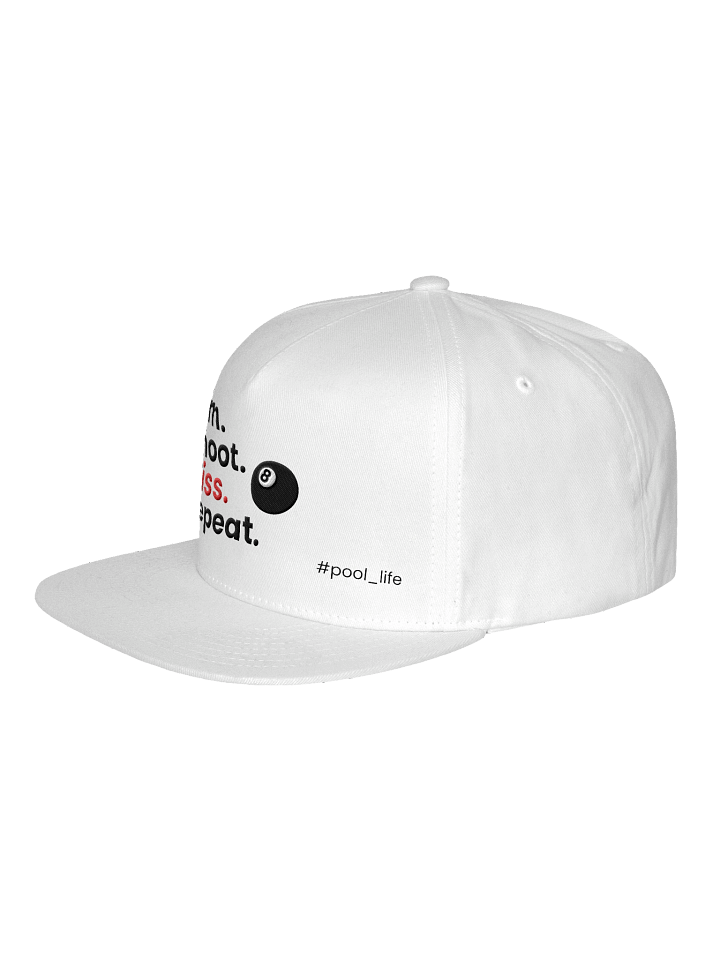 8-ball Pool Life Cap (Snapback - White) product image (2)