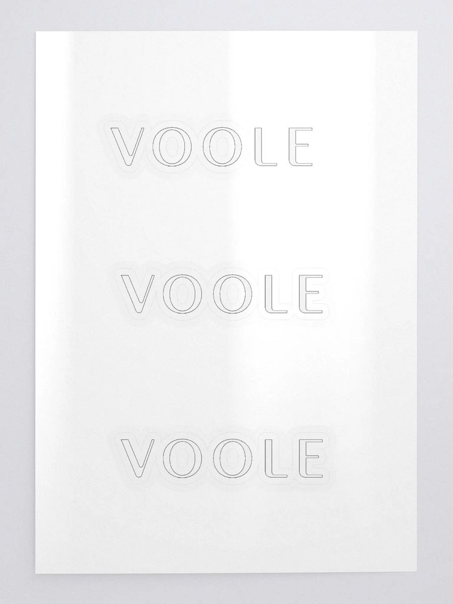 Voole Stickers product image (1)