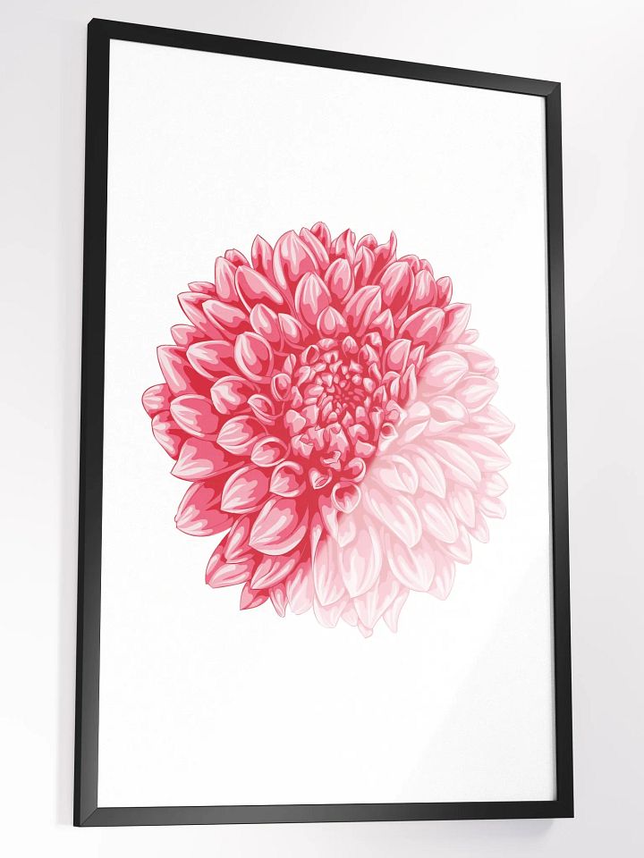 Pink Stylized Dahlia Bloom product image (2)