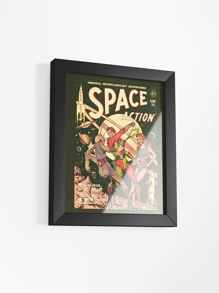 Space Action Comic Wall art product image (22)