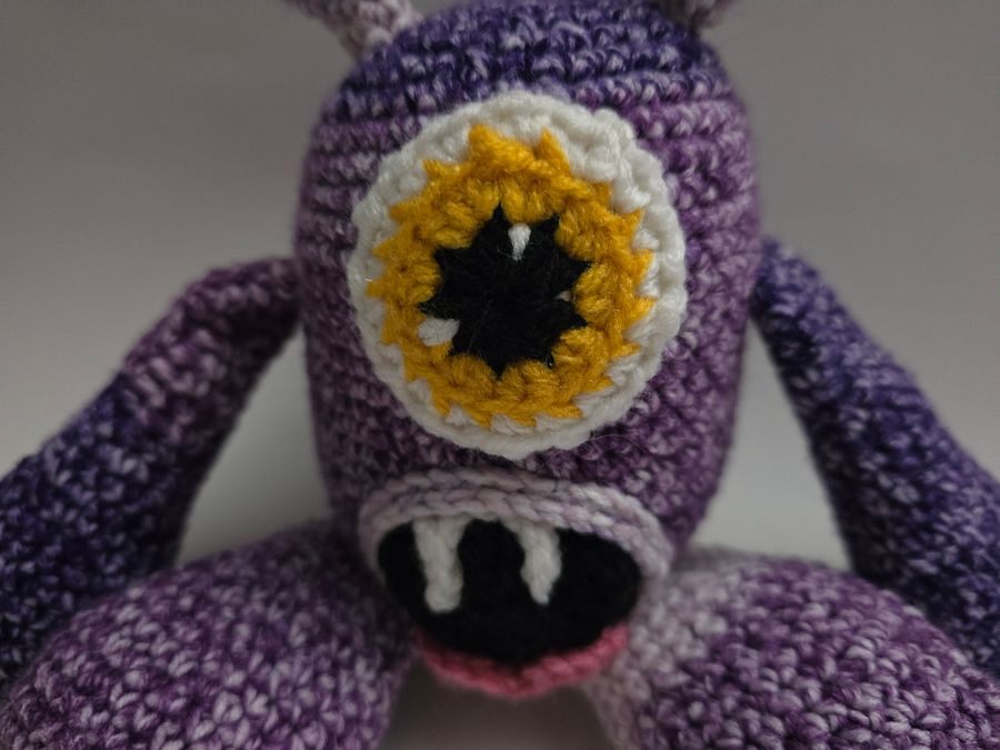 Purple Monster Plushie 🐑 product image (4)
