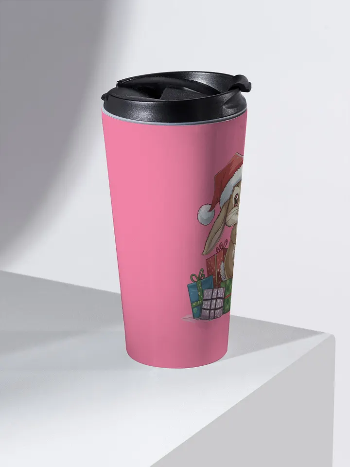 Santa Bunny Stainless Steel Travel Mug product image (2)