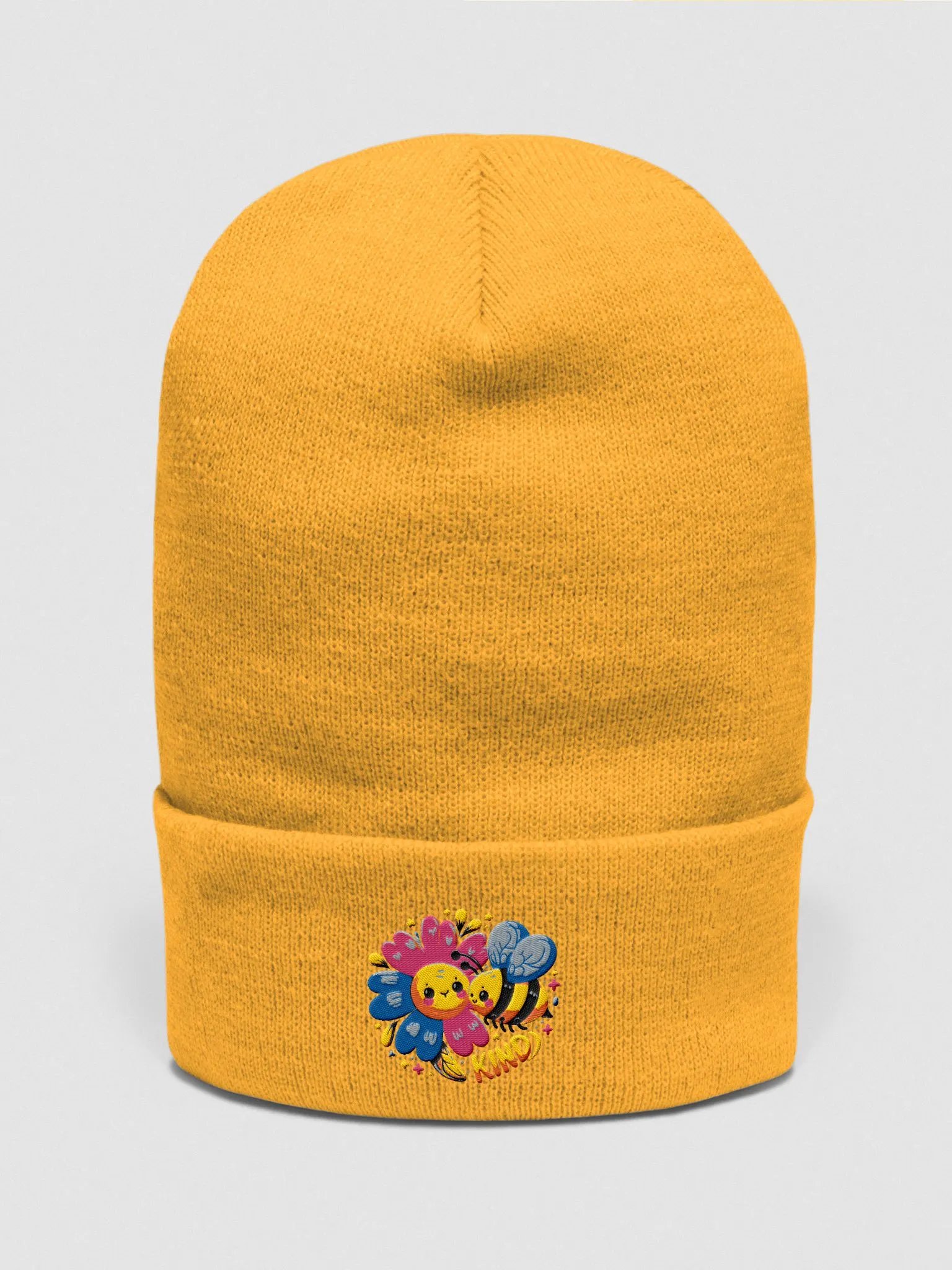 Kindness Buzz Embroidered Beanie - "Bee" Kind product image (1)