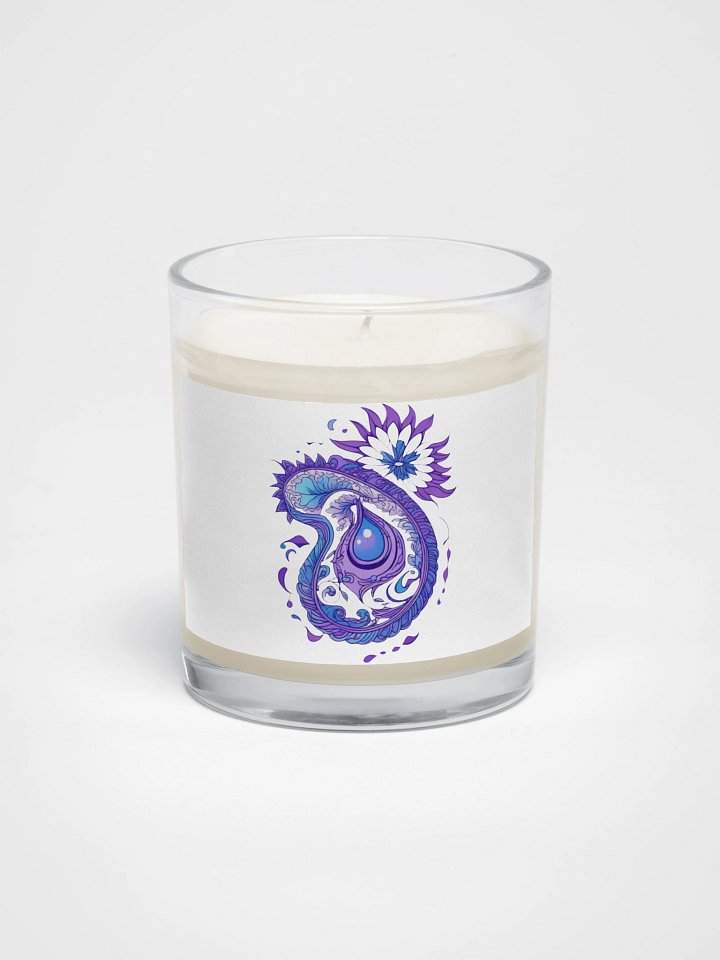 Indigo Paisley Flower - Soy Candle product image (1)