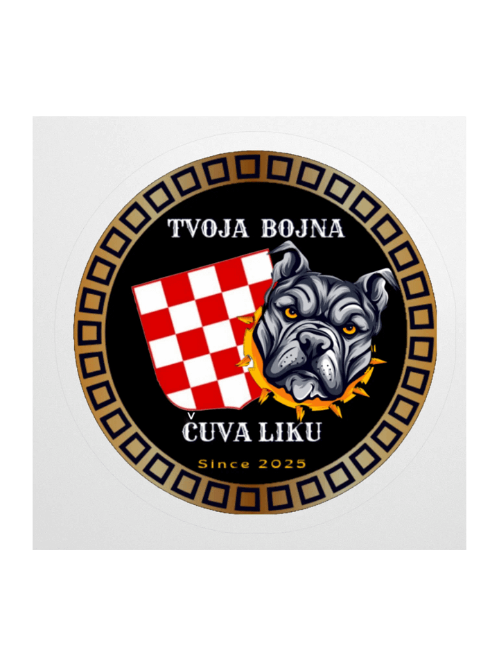Tvoja Bojna Čuva Liku Kiss Cut Stickers product image (4)